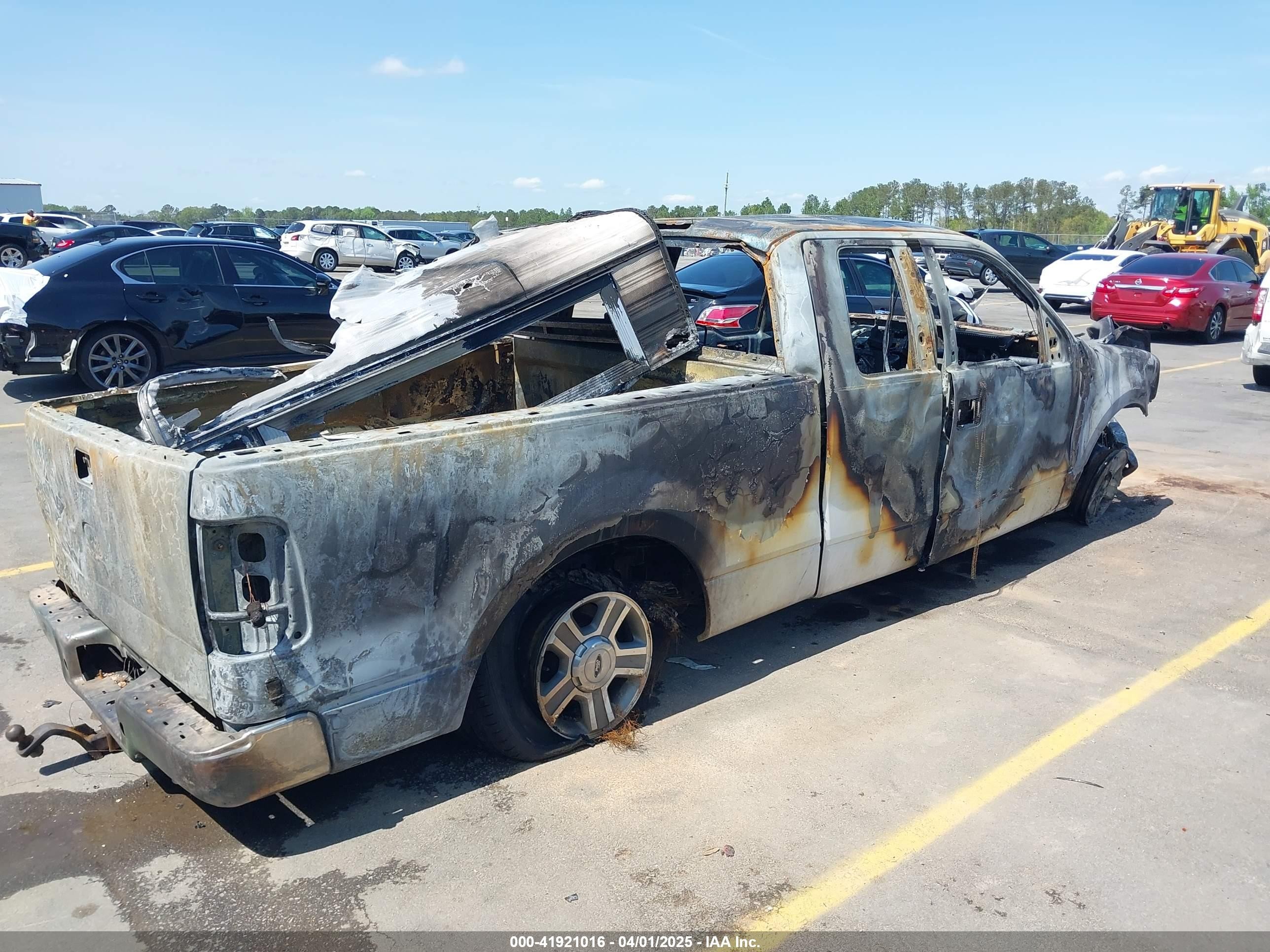 2006 Ford F-150 Lariat/xl/xlt White vin: 1FTPX12536FA27255