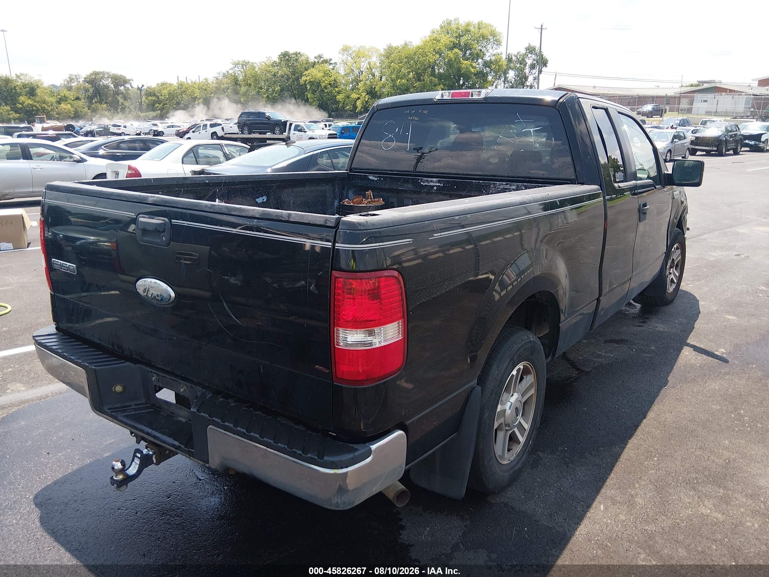 2006 Ford F-150 Lariat/xl/xlt Black vin: 1FTPX12536FA45240