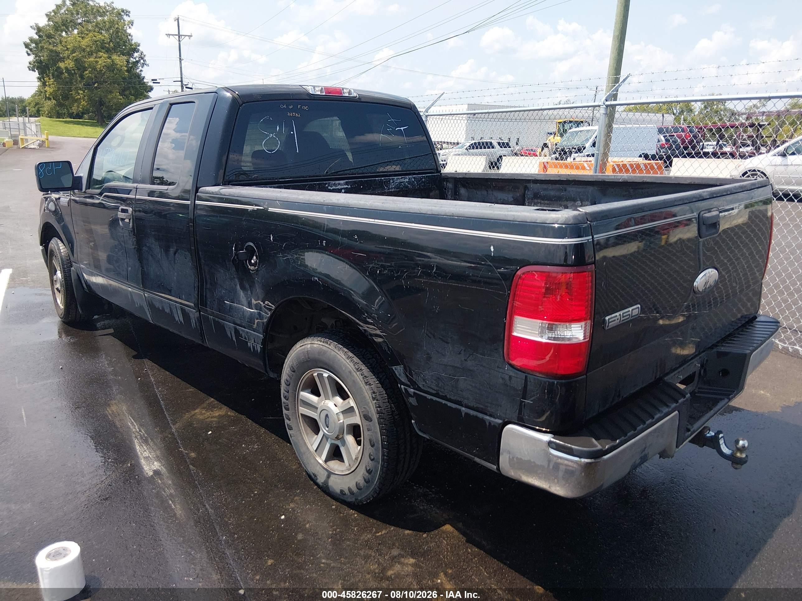 2006 Ford F-150 Lariat/xl/xlt Black vin: 1FTPX12536FA45240
