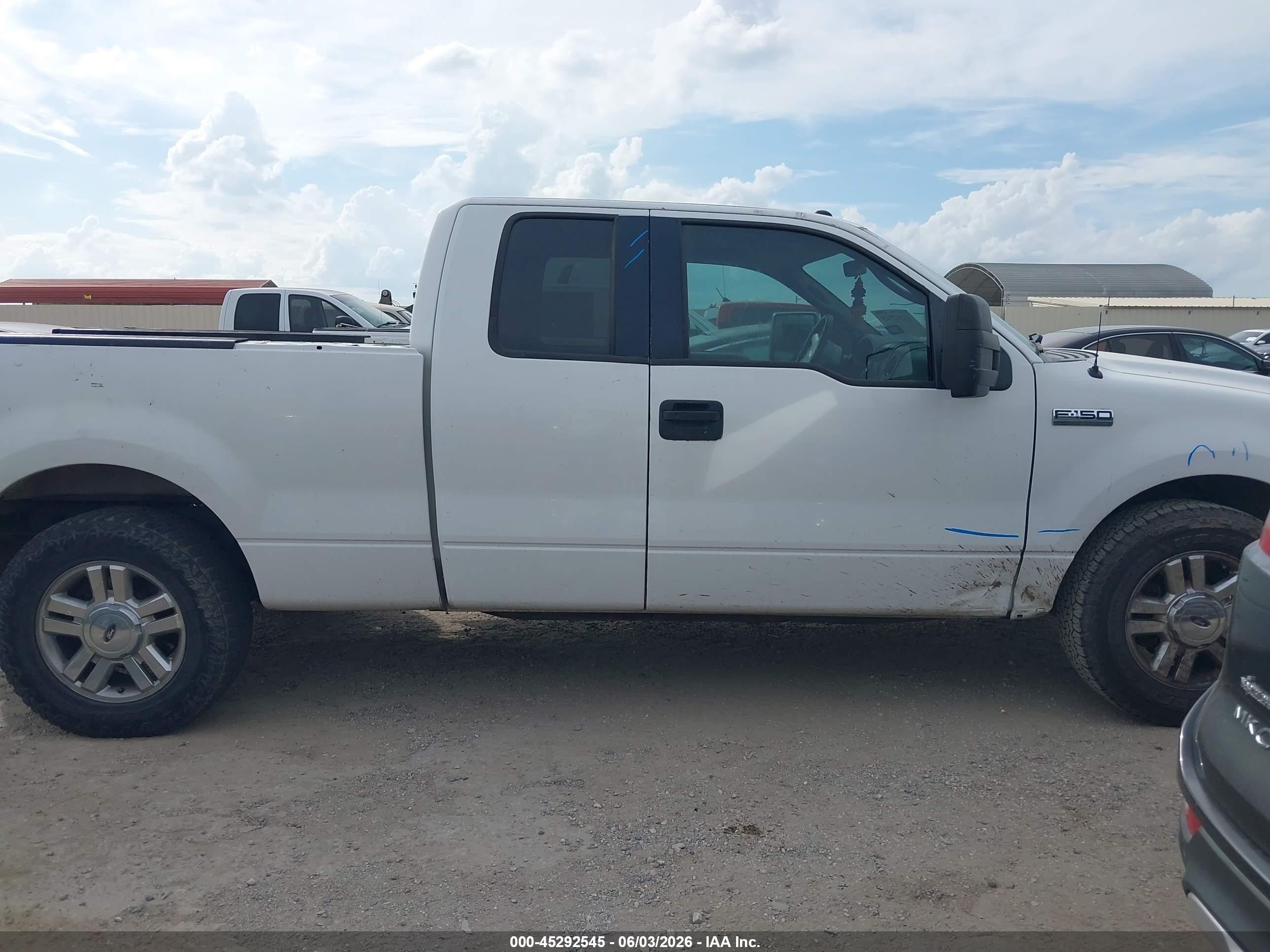 2006 Ford F-150 Lariat/xl/xlt White vin: 1FTPX12536NA56227