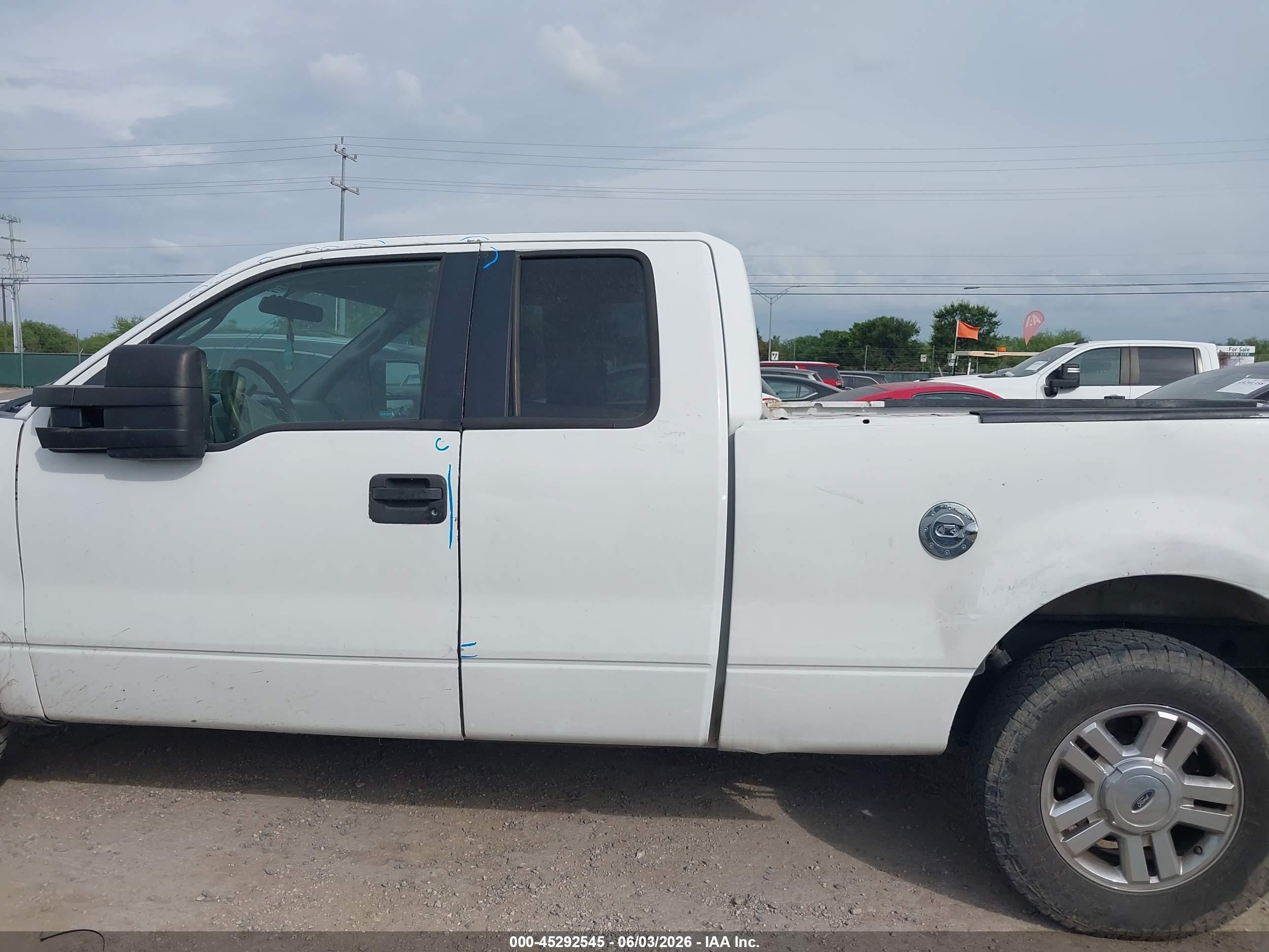2006 Ford F-150 Lariat/xl/xlt White vin: 1FTPX12536NA56227