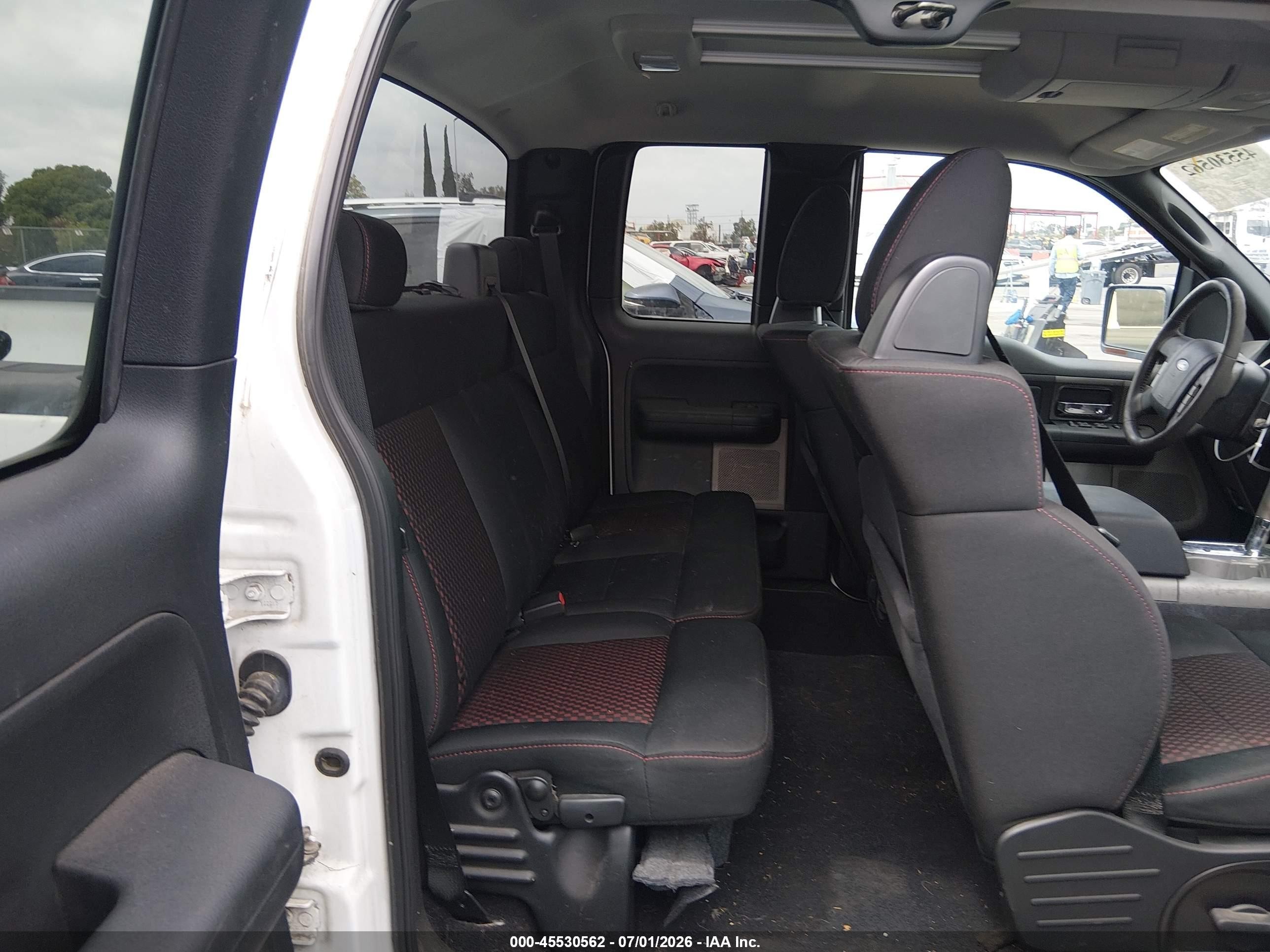 2007 Ford F-150 Lariat/stx/xl/xlt White vin: 1FTPX12537NA53183