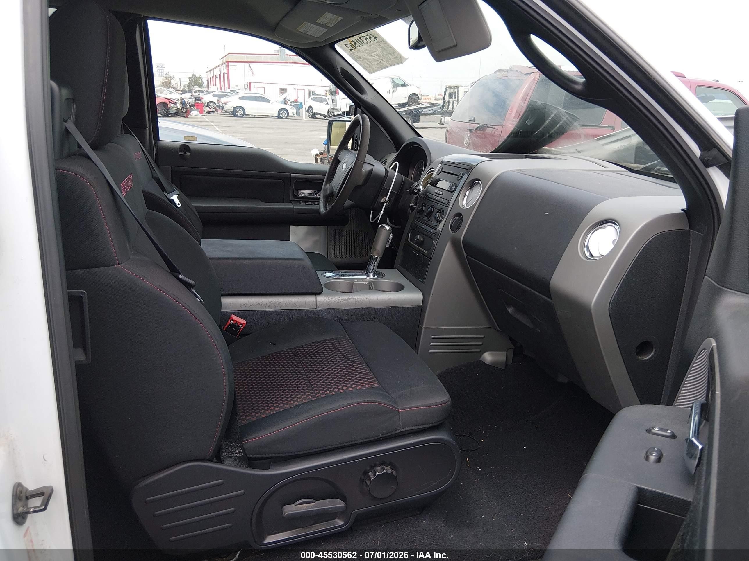 2007 Ford F-150 Lariat/stx/xl/xlt White vin: 1FTPX12537NA53183