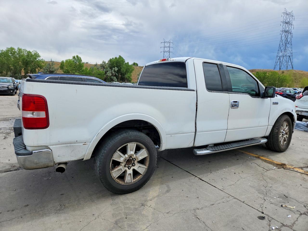 2004 Ford F150 White vin: 1FTPX12544NA46657