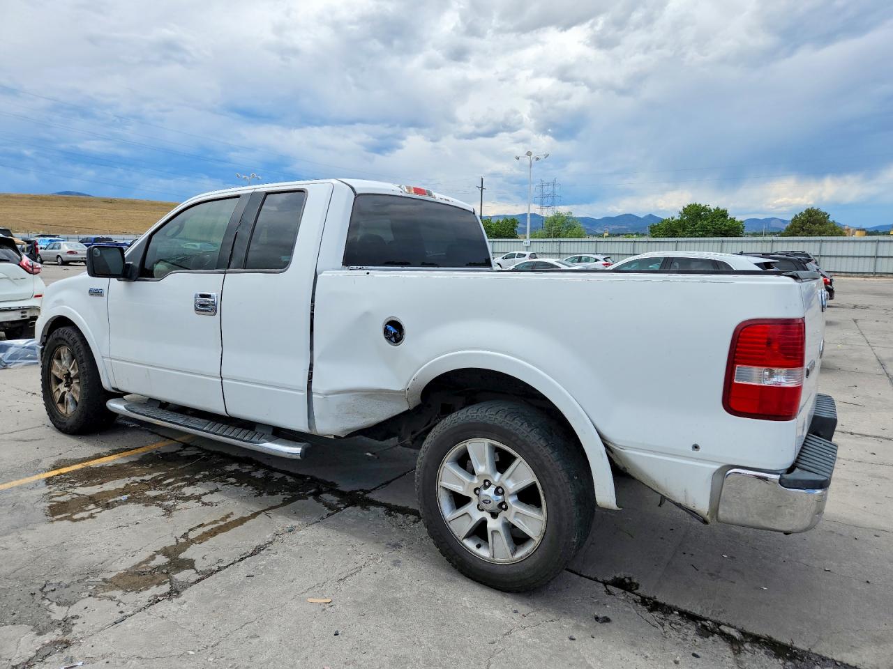 2004 Ford F150 White vin: 1FTPX12544NA46657