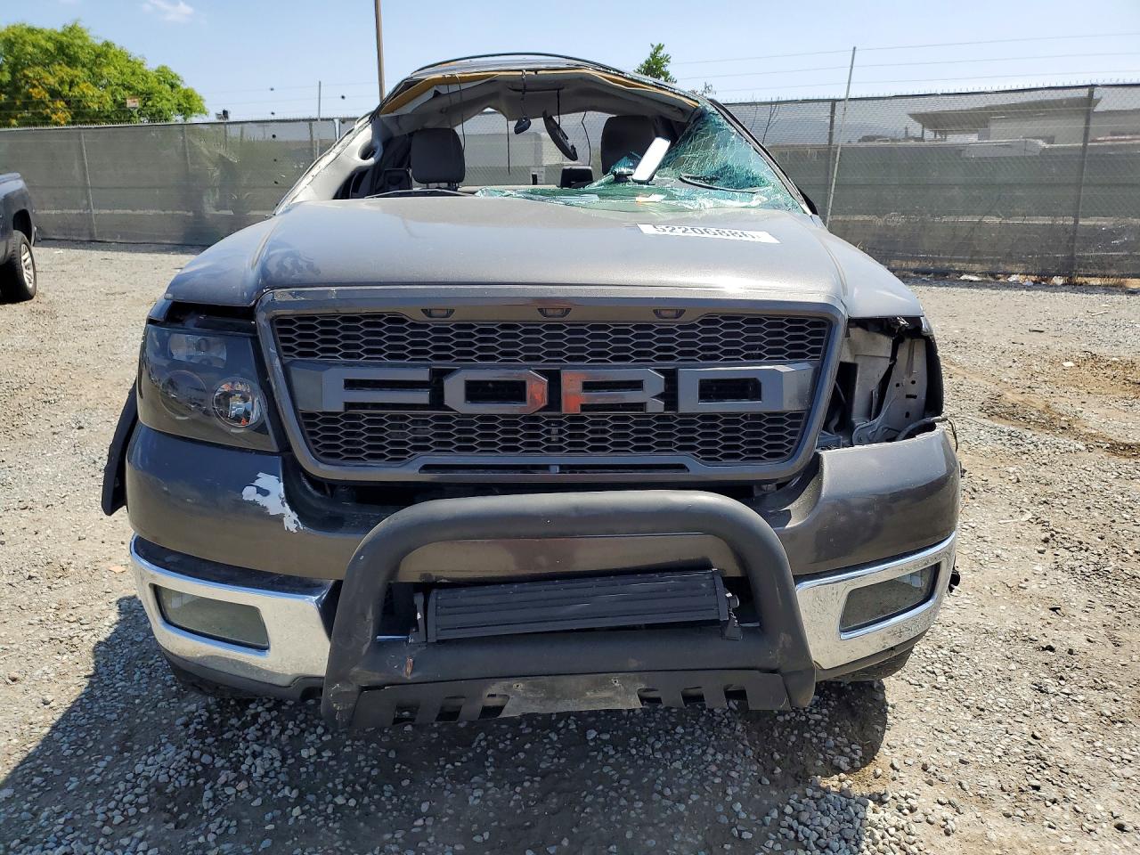 2004 Ford F150 Gray vin: 1FTPX12544NB26797