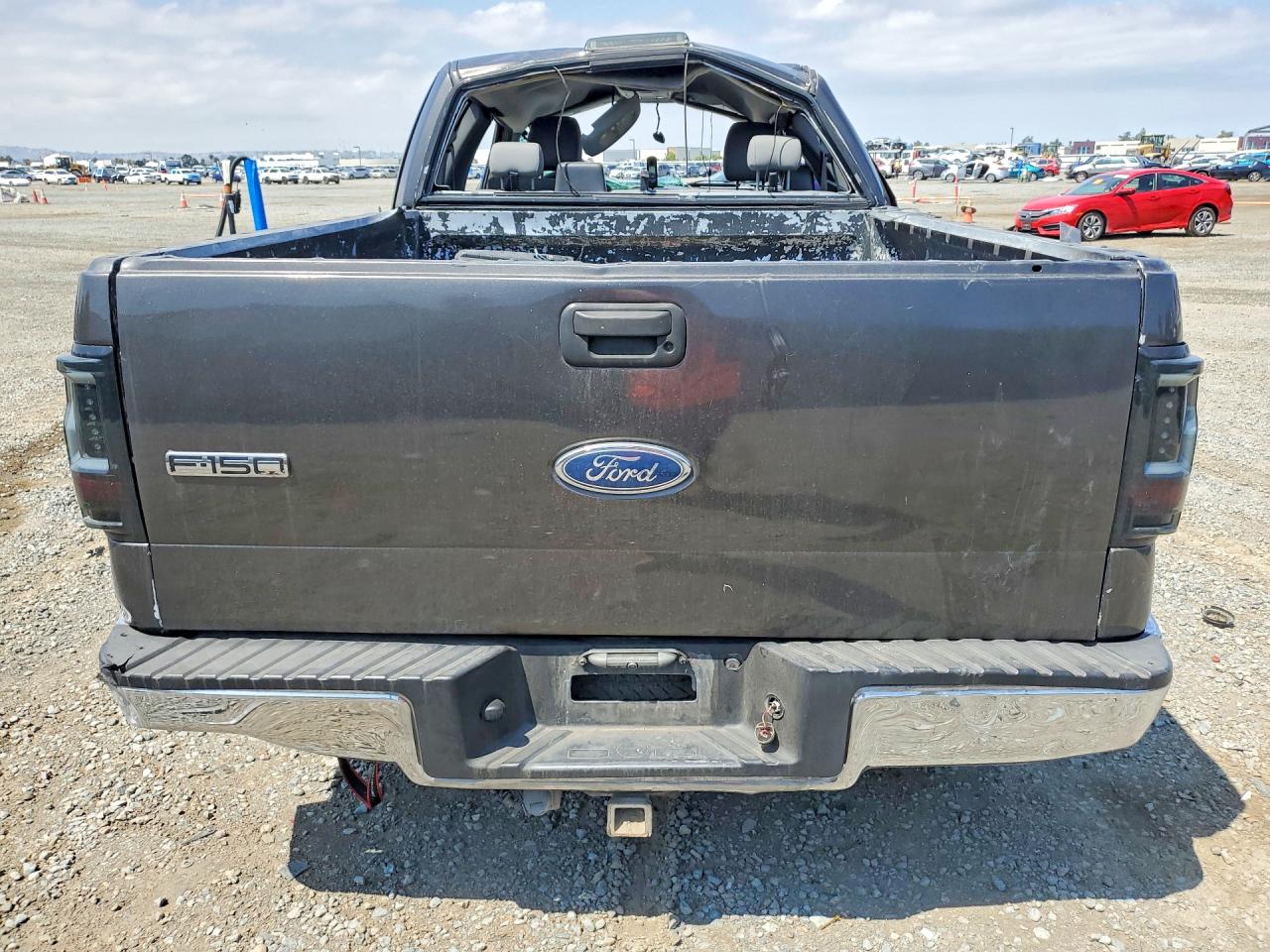 2004 Ford F150 Gray vin: 1FTPX12544NB26797