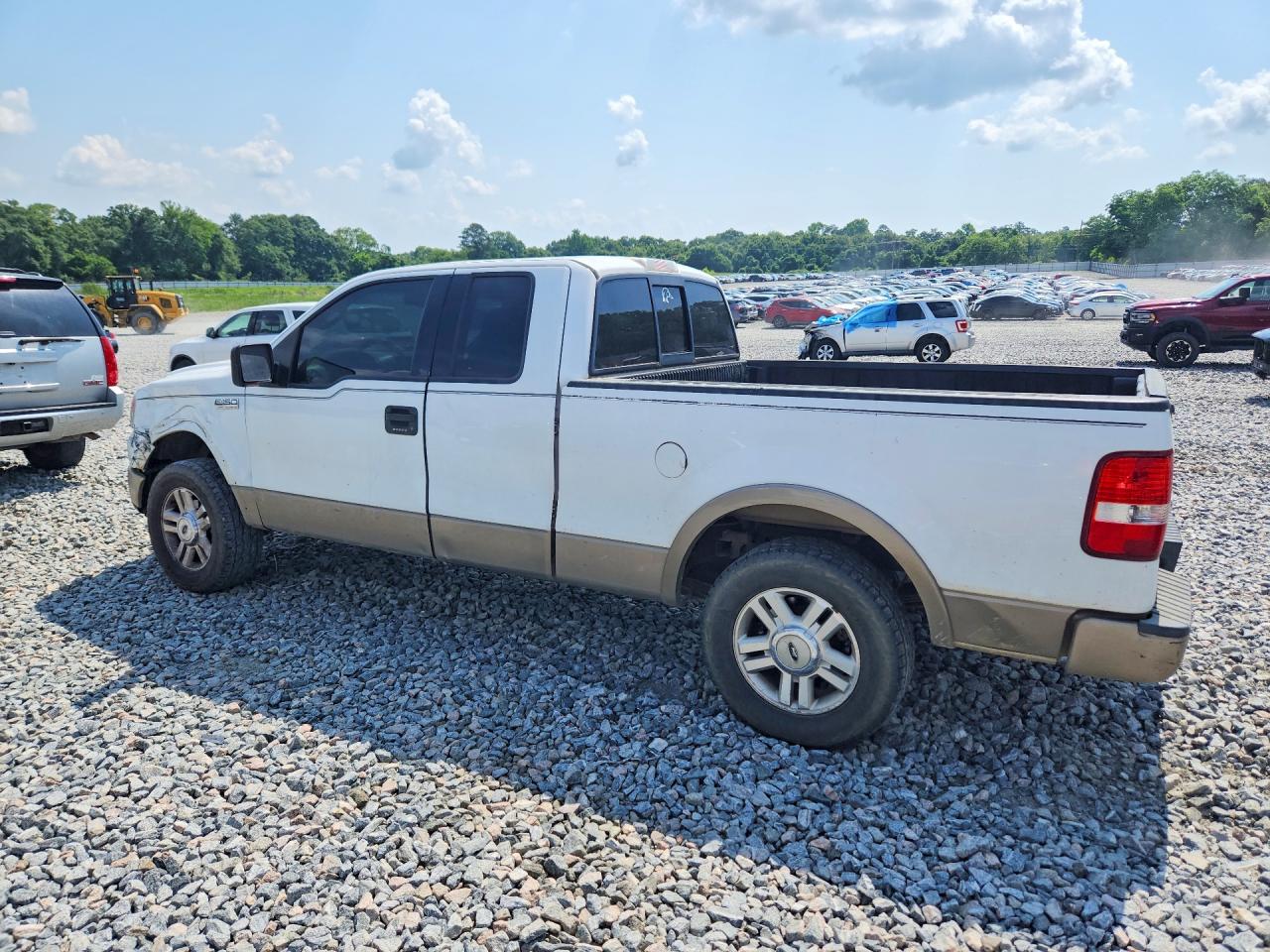 2004 Ford F150 White vin: 1FTPX12544NB36021