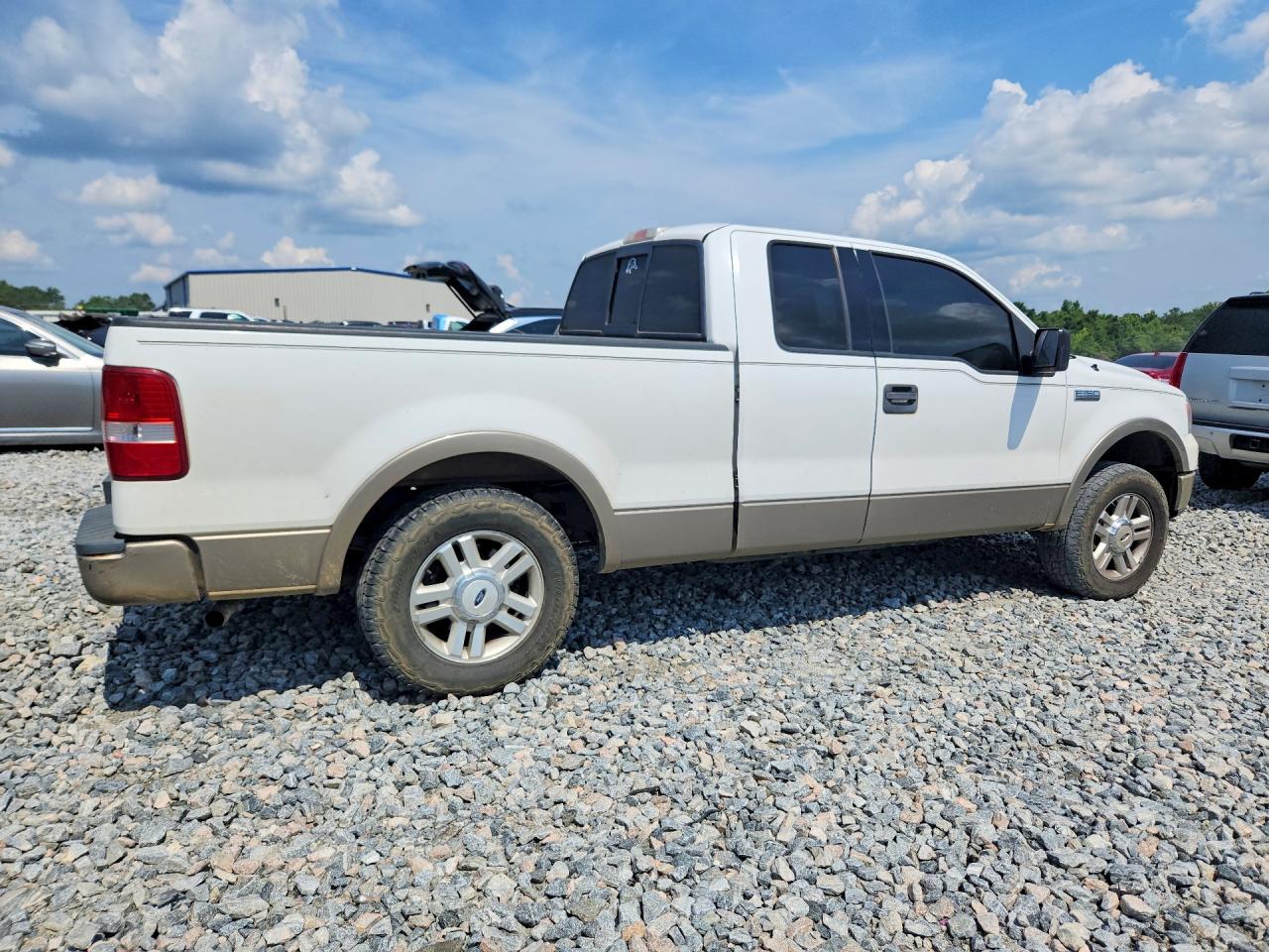 2004 Ford F150 White vin: 1FTPX12544NB36021