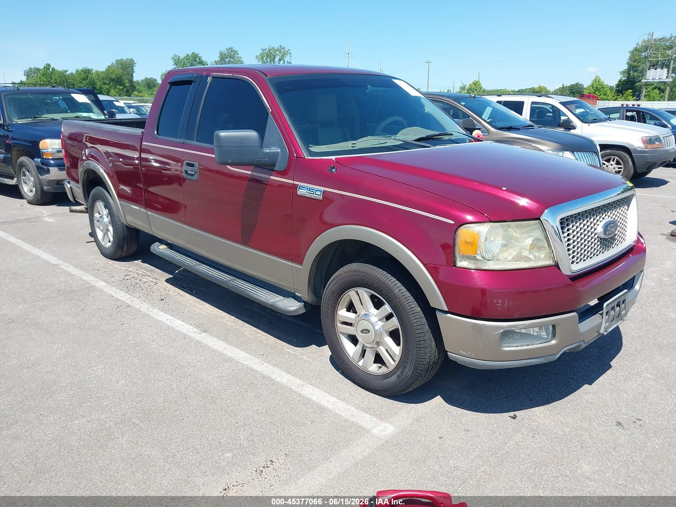 2004 Ford F-150 Lariat/xl/xlt Tan vin: 1FTPX12544NC72004