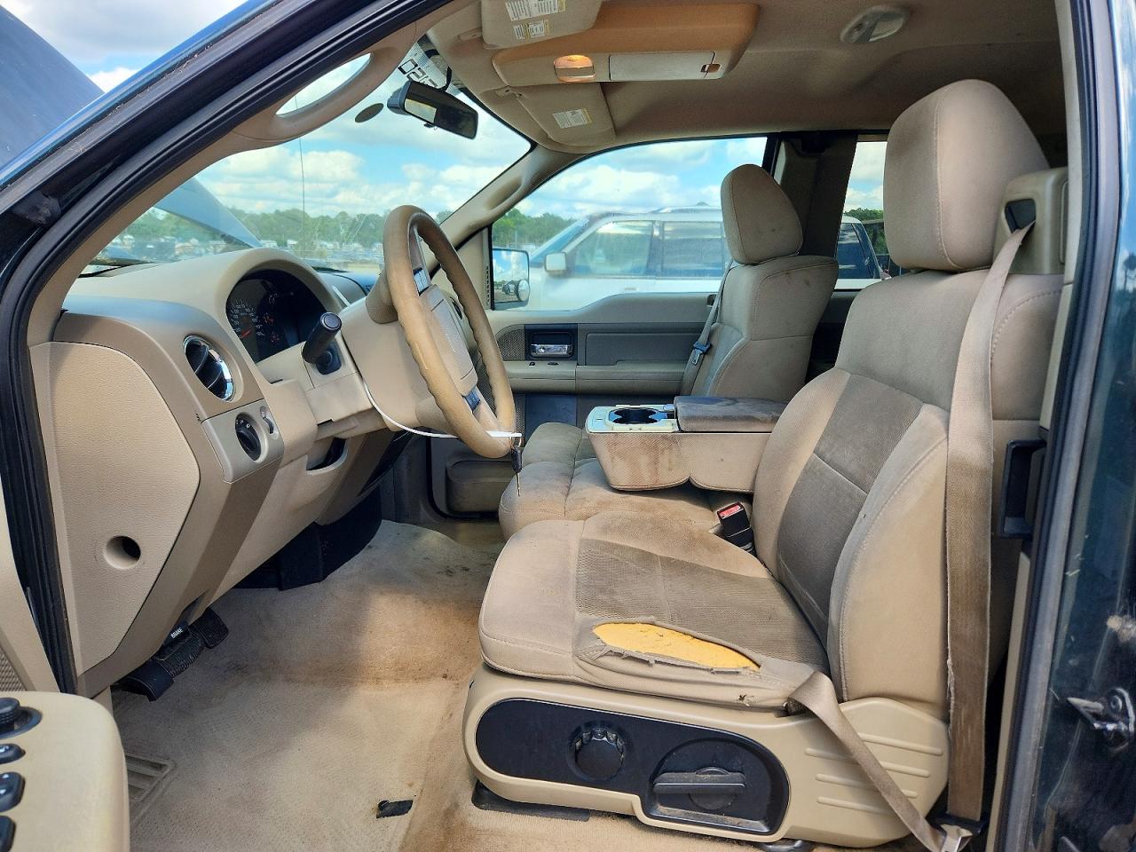 2005 Ford F150 Green vin: 1FTPX12545NA68790