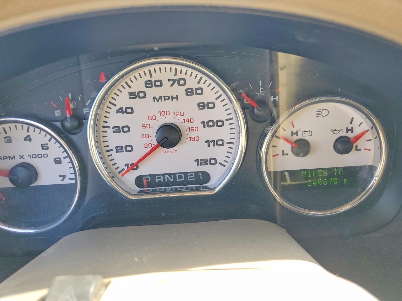 2007 Ford F150 Gray vin: 1FTPX12547FA65773
