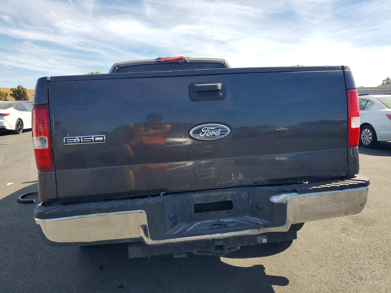 2007 Ford F150 Gray vin: 1FTPX12547FA65773