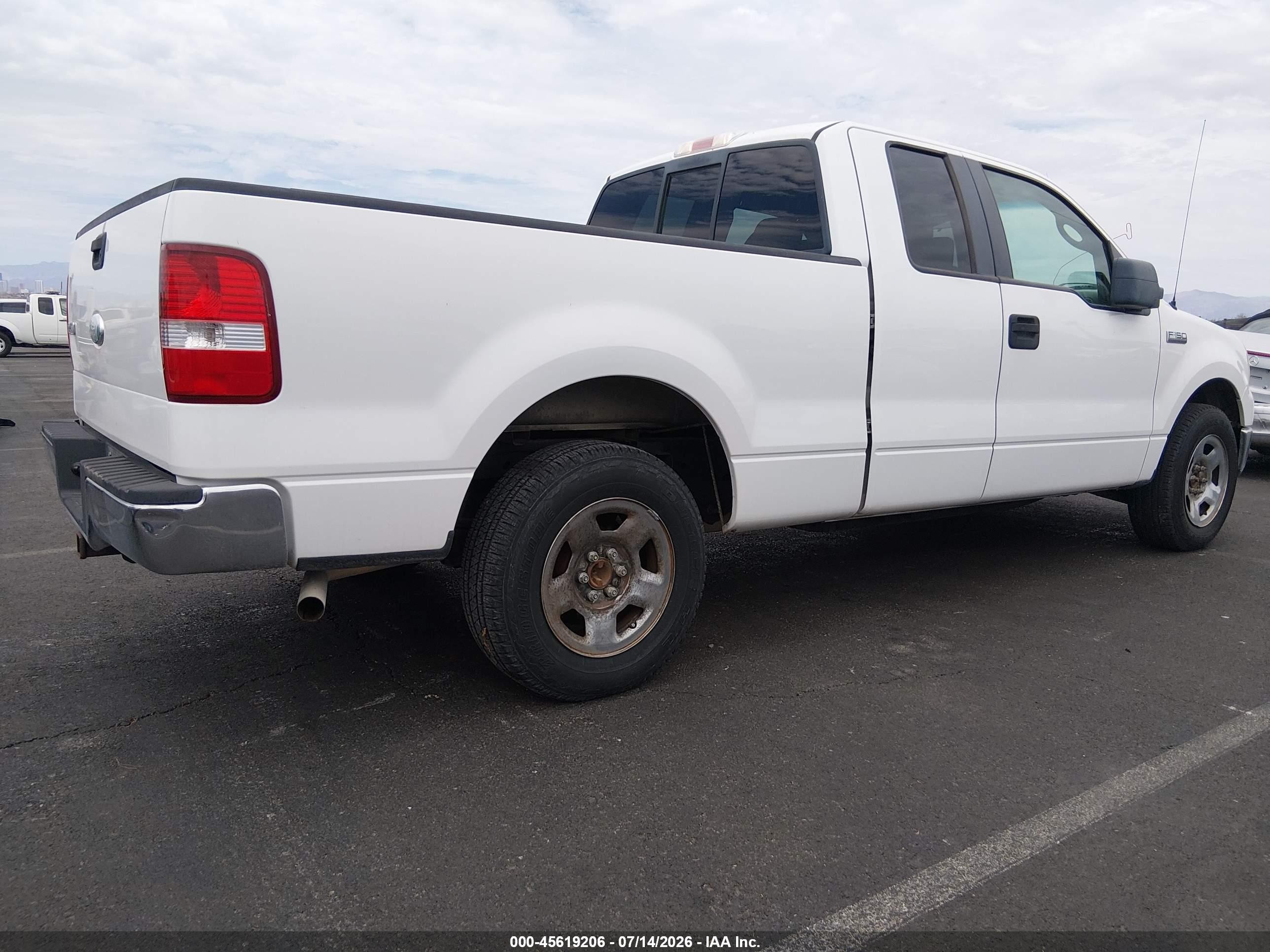 2007 Ford F-150 Lariat/stx/xl/xlt White vin: 1FTPX12547KB56386