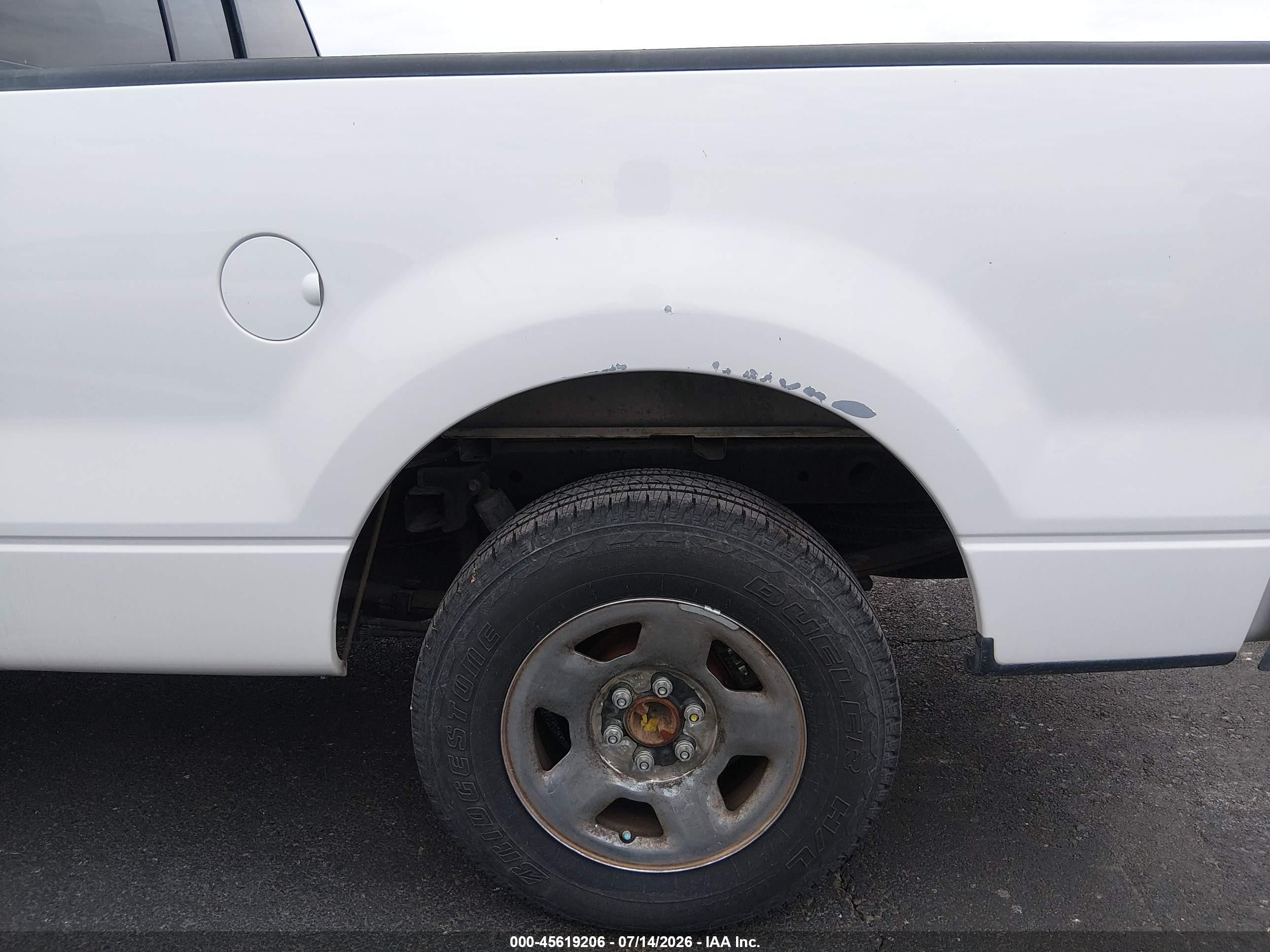 2007 Ford F-150 Lariat/stx/xl/xlt White vin: 1FTPX12547KB56386