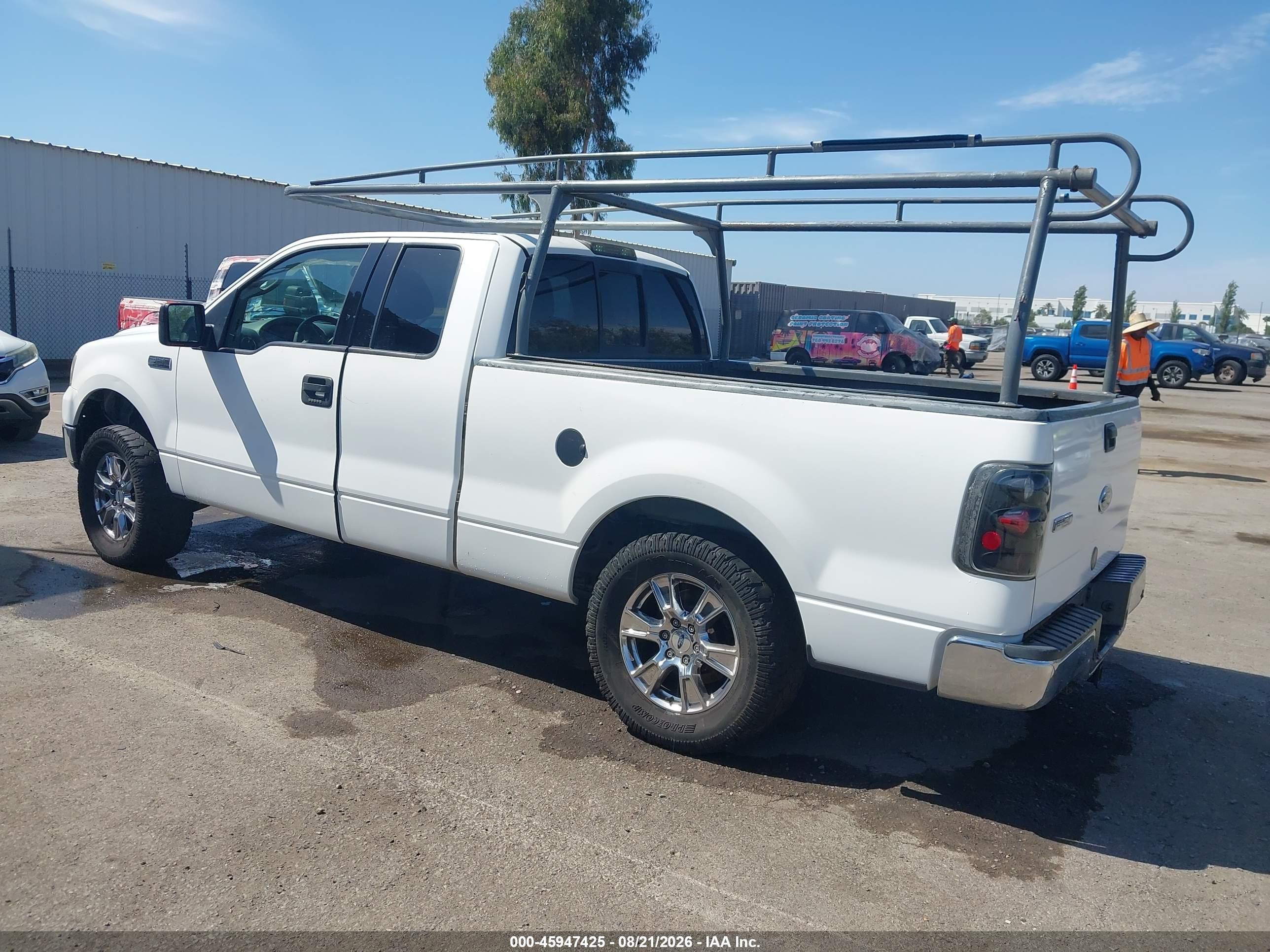 2004 Ford F-150 Lariat/xl/xlt Белый vin: 1FTPX12554KD89009