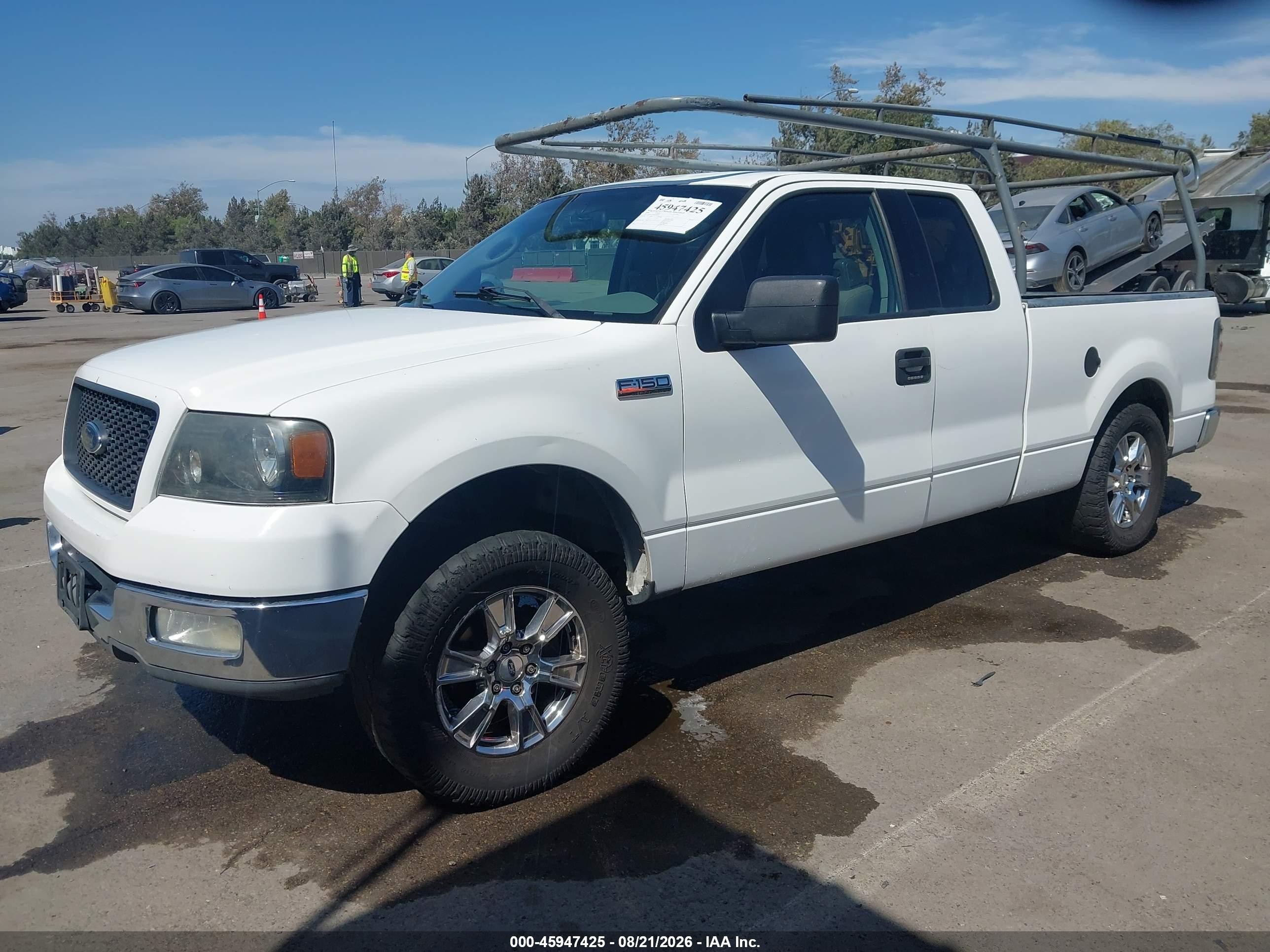 2004 Ford F-150 Lariat/xl/xlt Белый vin: 1FTPX12554KD89009
