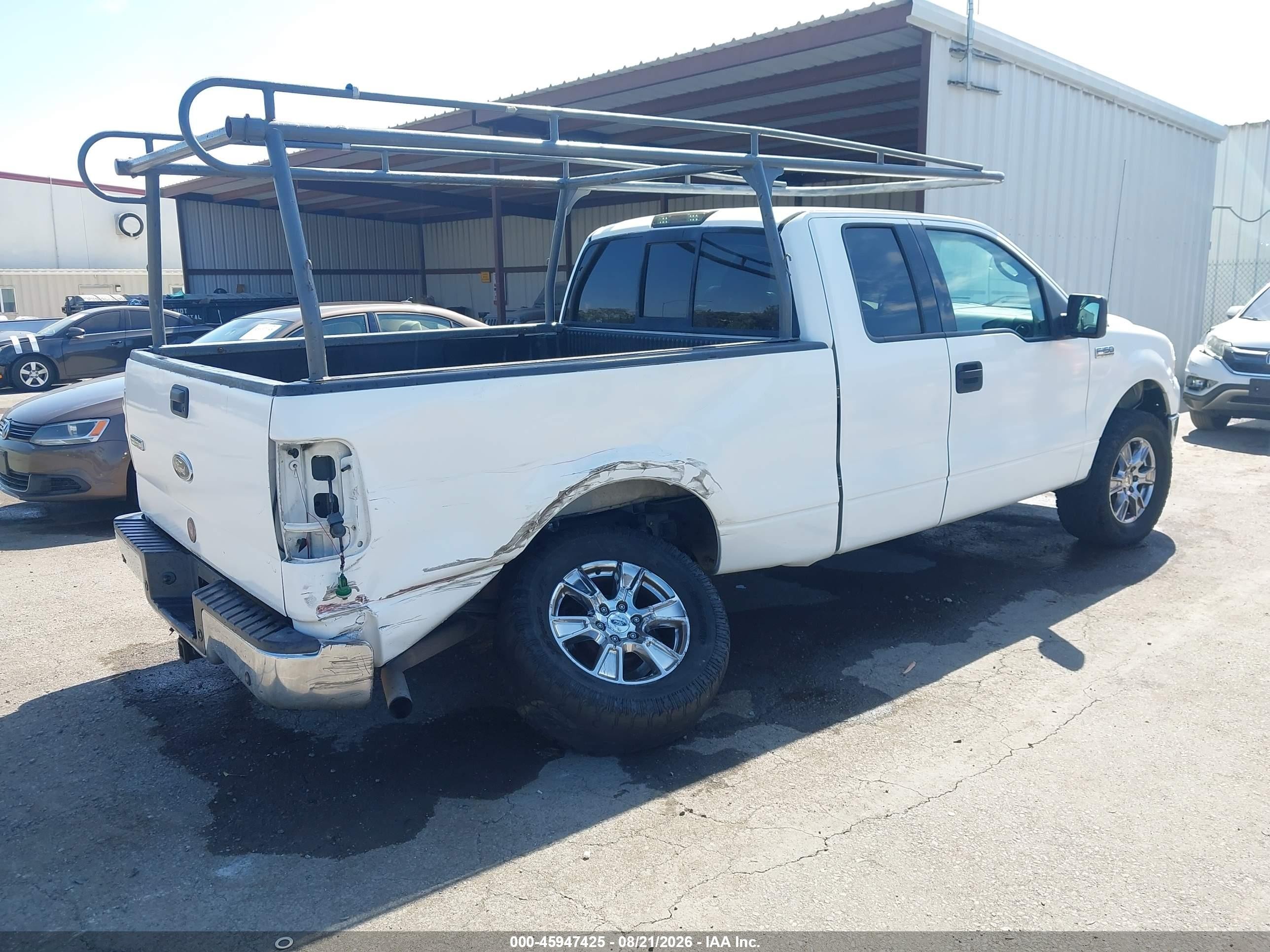 2004 Ford F-150 Lariat/xl/xlt Белый vin: 1FTPX12554KD89009