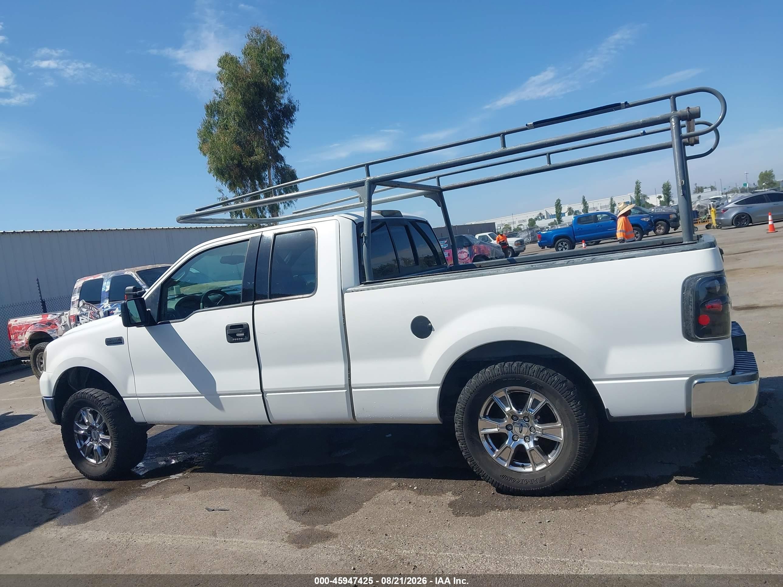 2004 Ford F-150 Lariat/xl/xlt Белый vin: 1FTPX12554KD89009