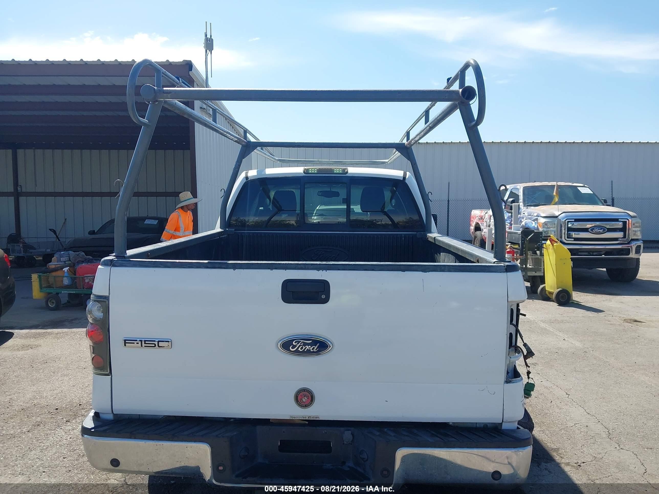 2004 Ford F-150 Lariat/xl/xlt Белый vin: 1FTPX12554KD89009