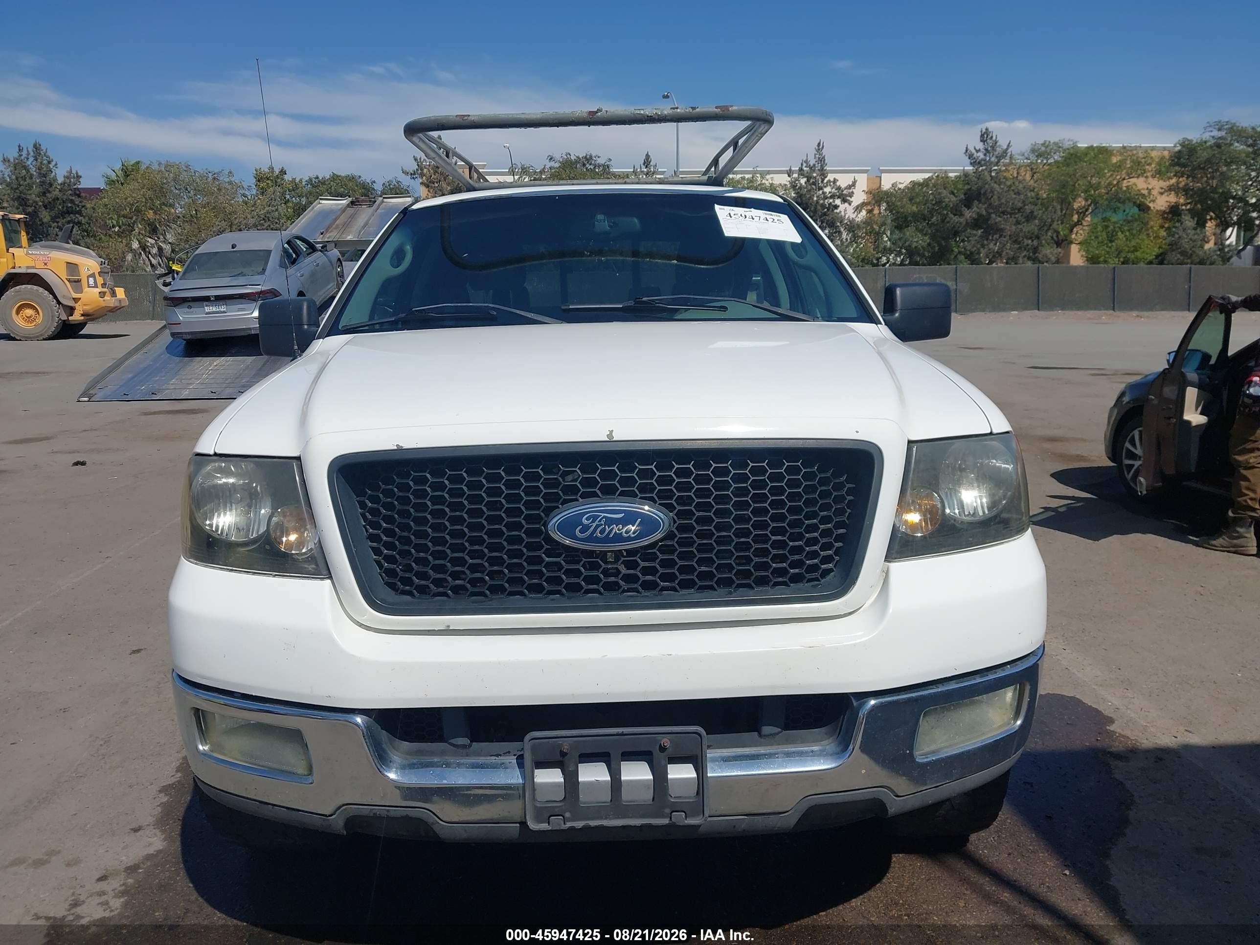 2004 Ford F-150 Lariat/xl/xlt Белый vin: 1FTPX12554KD89009
