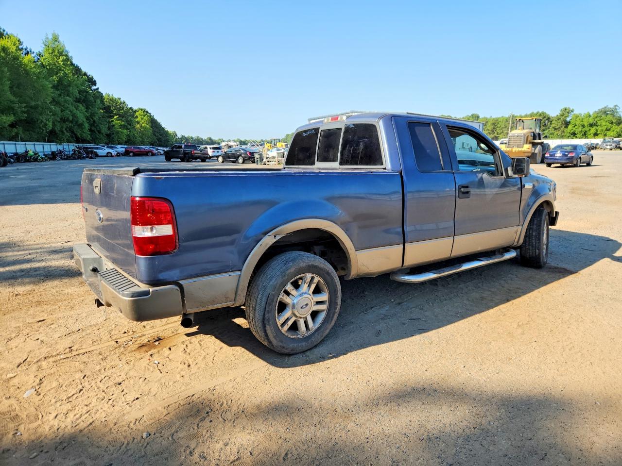 2004 Ford F150 Blue vin: 1FTPX12554NC26889