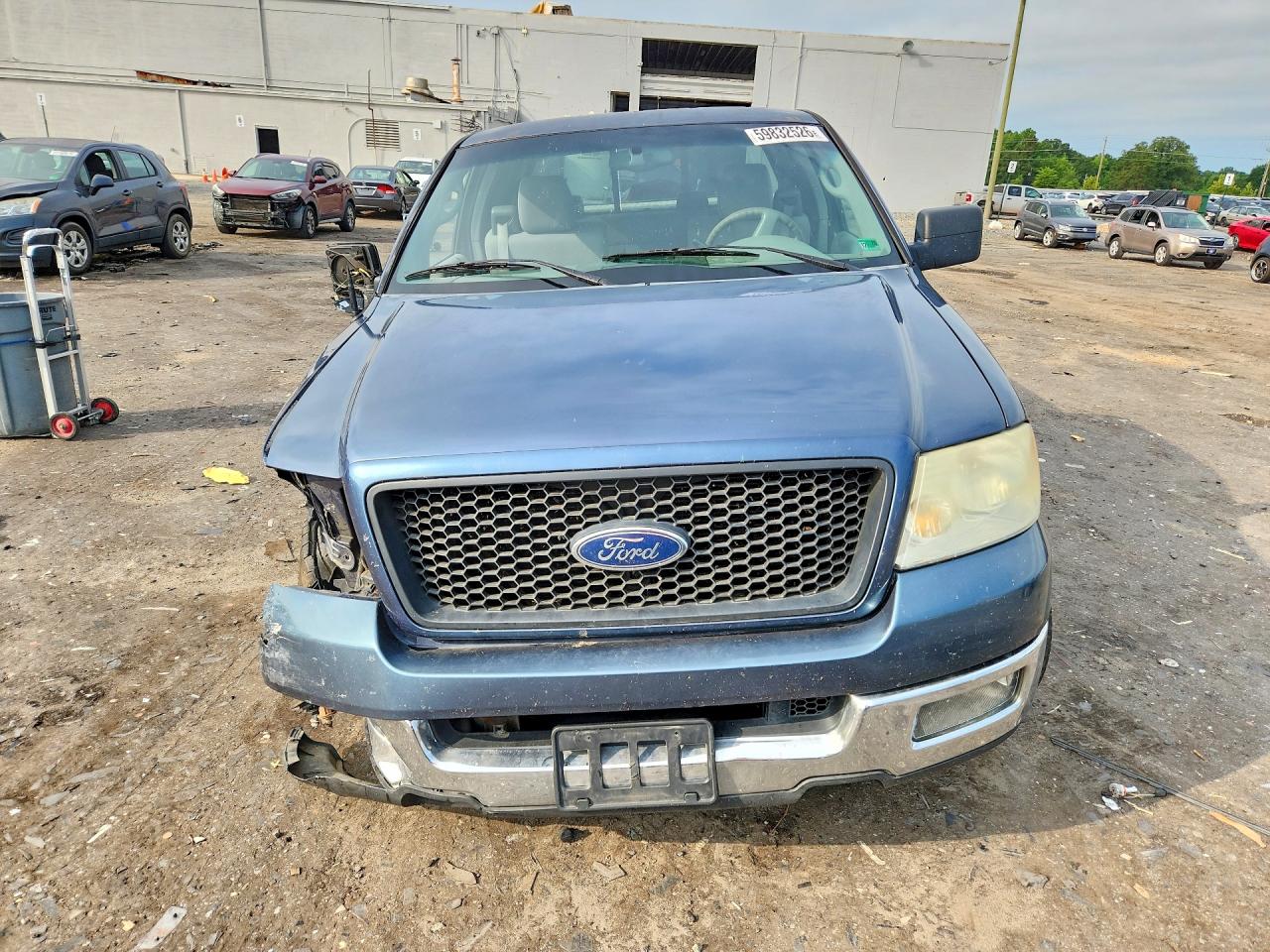 2005 Ford F150 Blue vin: 1FTPX12555NB53864