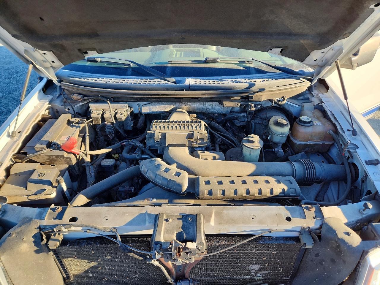 2007 Ford F150 White vin: 1FTPX12557FA38825