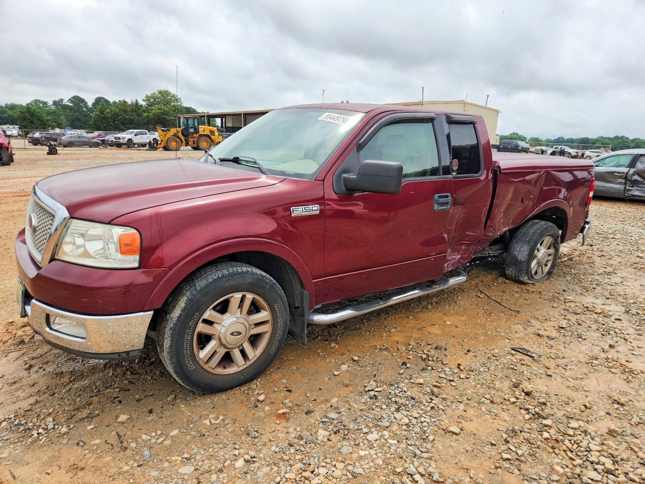 2004 Ford F150 Burgundy vin: 1FTPX12564NA33893
