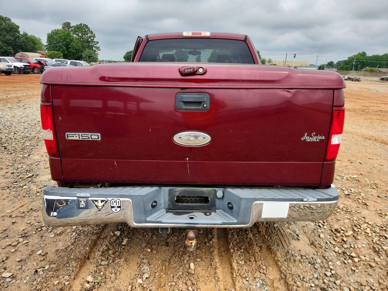 2004 Ford F150 Burgundy vin: 1FTPX12564NA33893