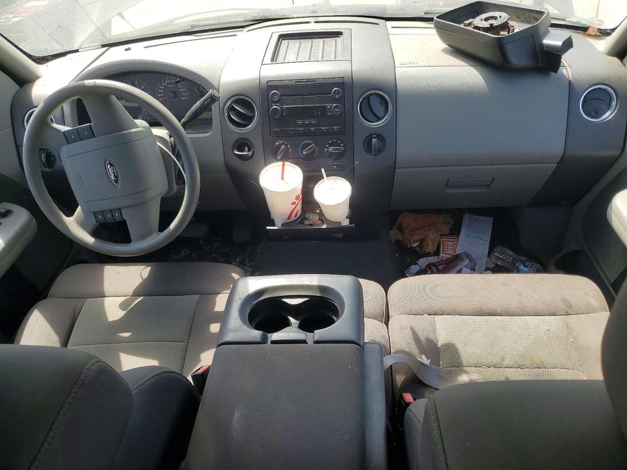 2004 Ford F150 Серый vin: 1FTPX12564NB15428