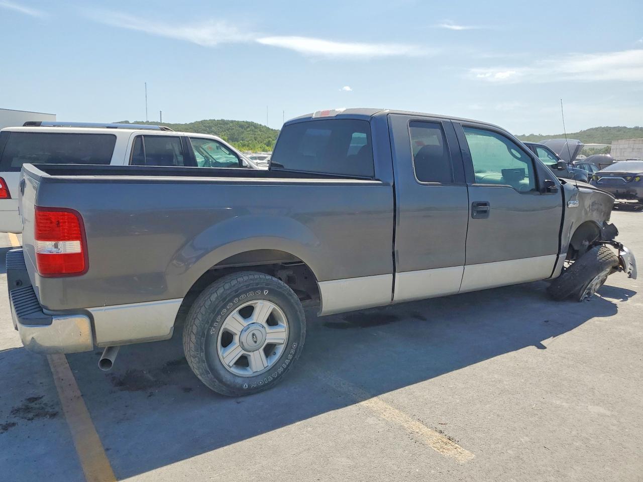 2004 Ford F150 Серый vin: 1FTPX12564NB15428