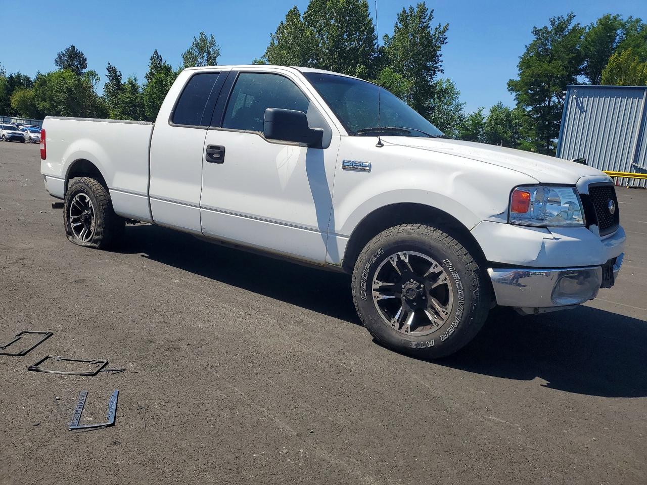 2004 Ford F150 White vin: 1FTPX12564NC37464