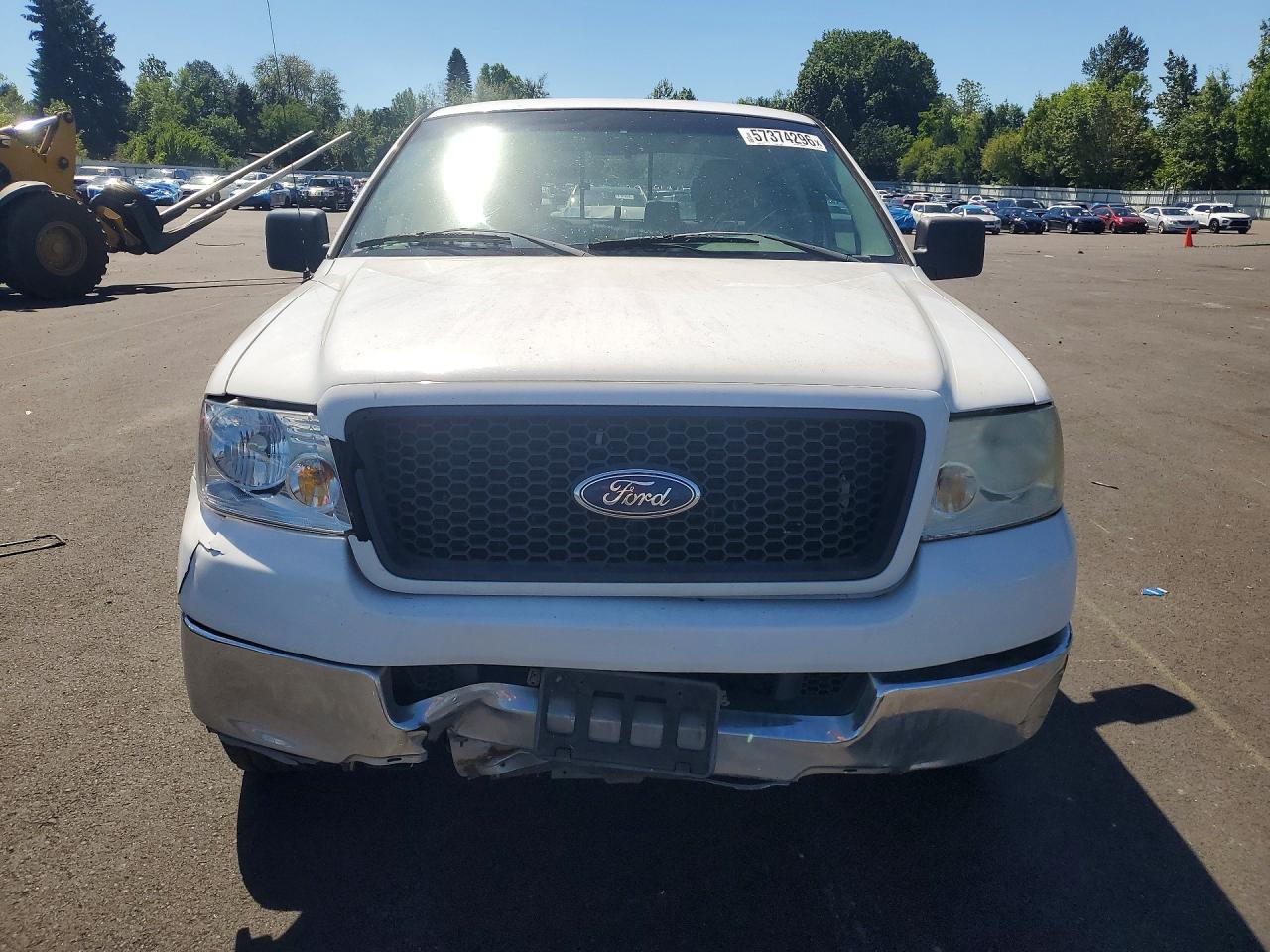 2004 Ford F150 White vin: 1FTPX12564NC37464