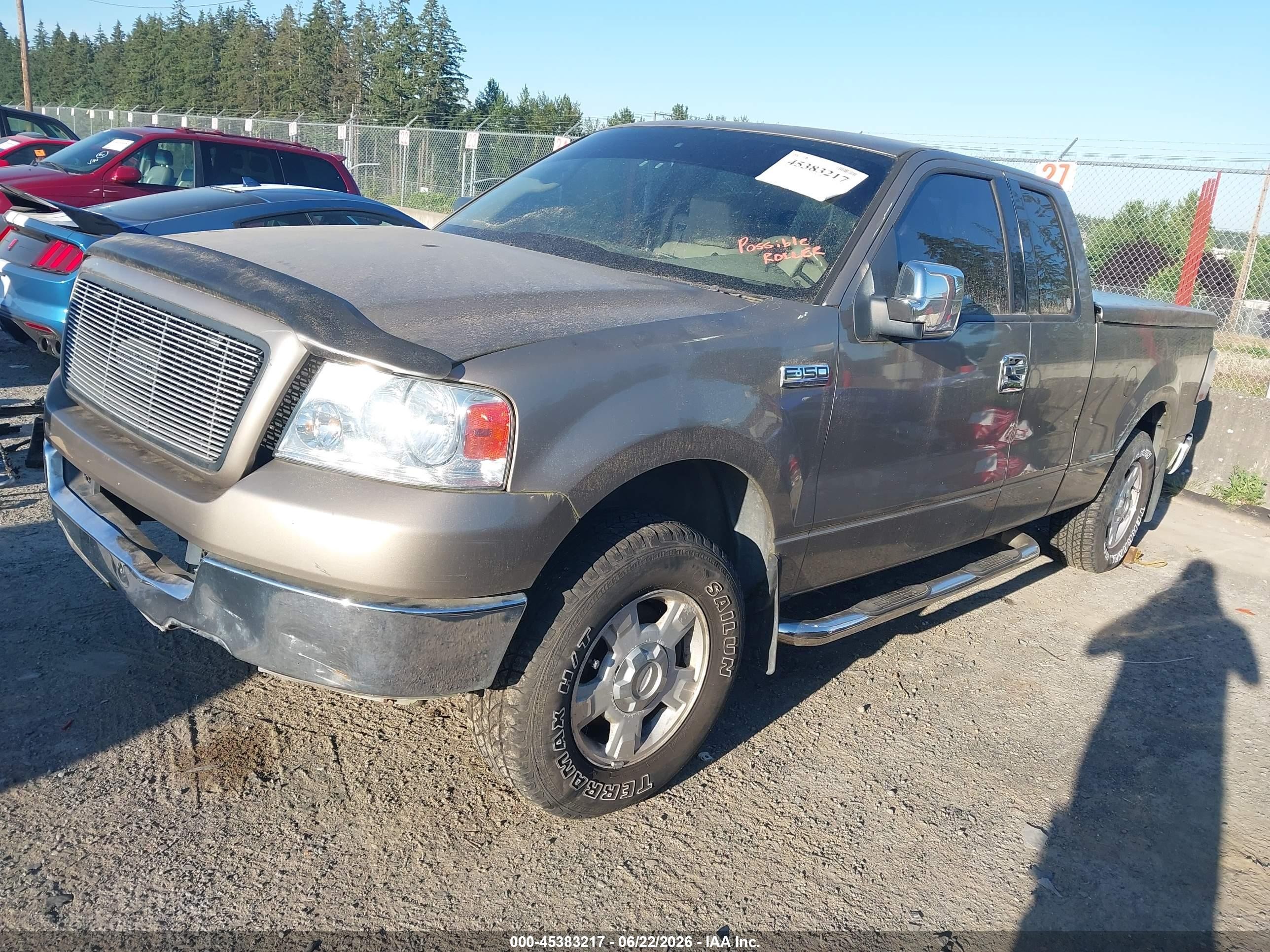 2004 Ford F-150 Lariat/xl/xlt Beige vin: 1FTPX12564NC47363