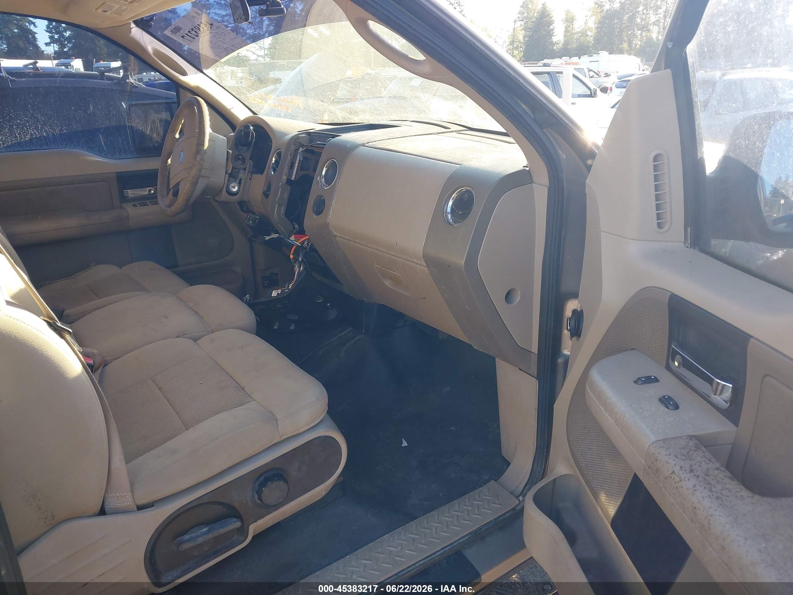 2004 Ford F-150 Lariat/xl/xlt Beige vin: 1FTPX12564NC47363
