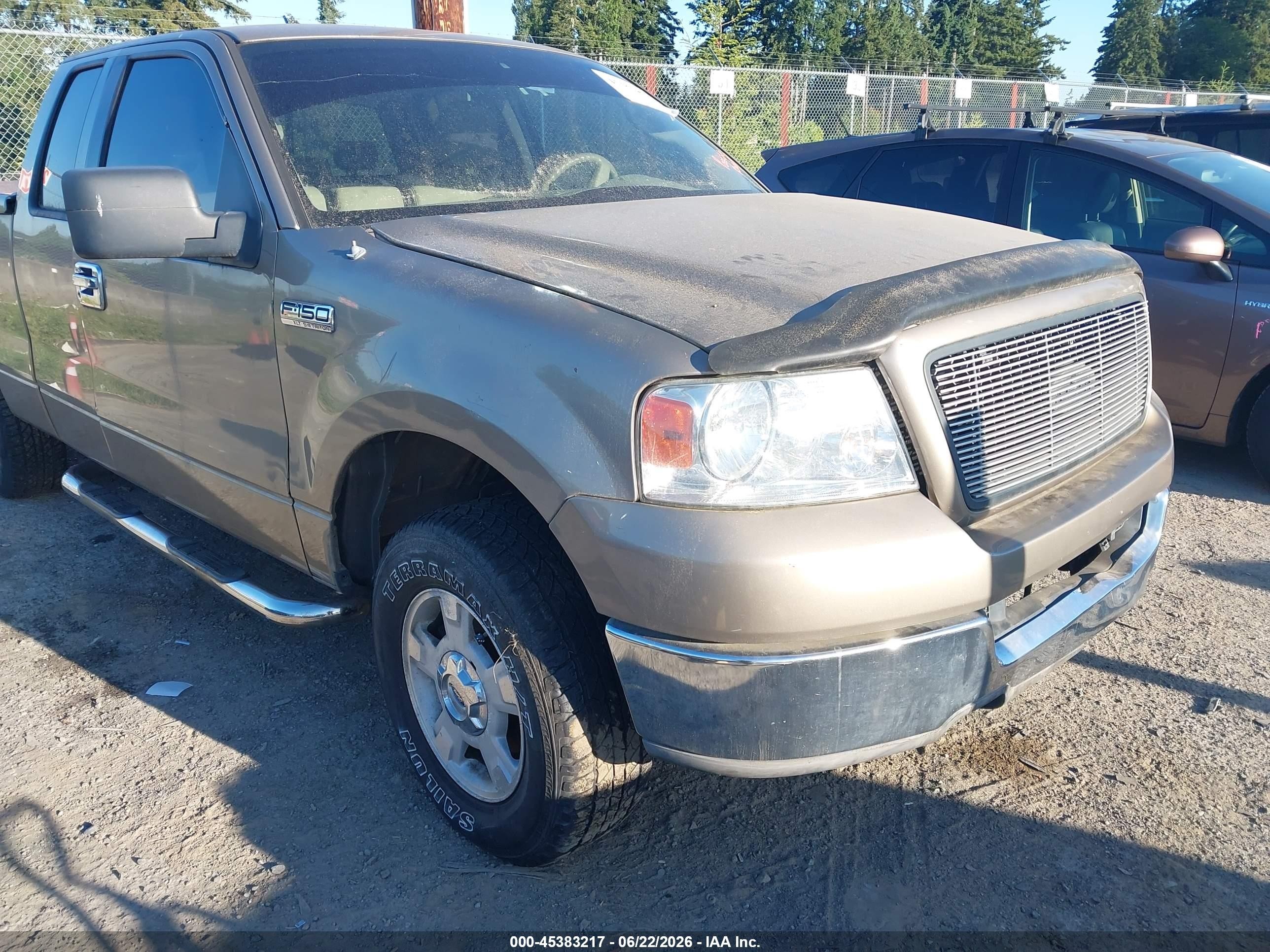 2004 Ford F-150 Lariat/xl/xlt Beige vin: 1FTPX12564NC47363