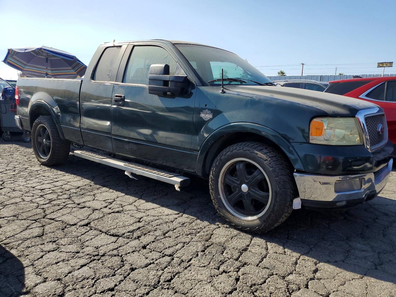 2005 Ford F150 Green vin: 1FTPX12565NA28405
