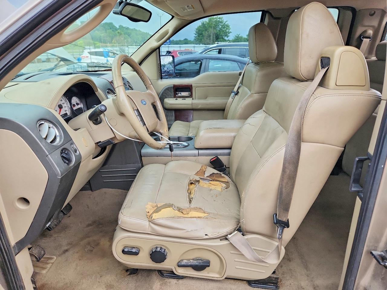 2005 Ford F150 Tan vin: 1FTPX12565NB19609