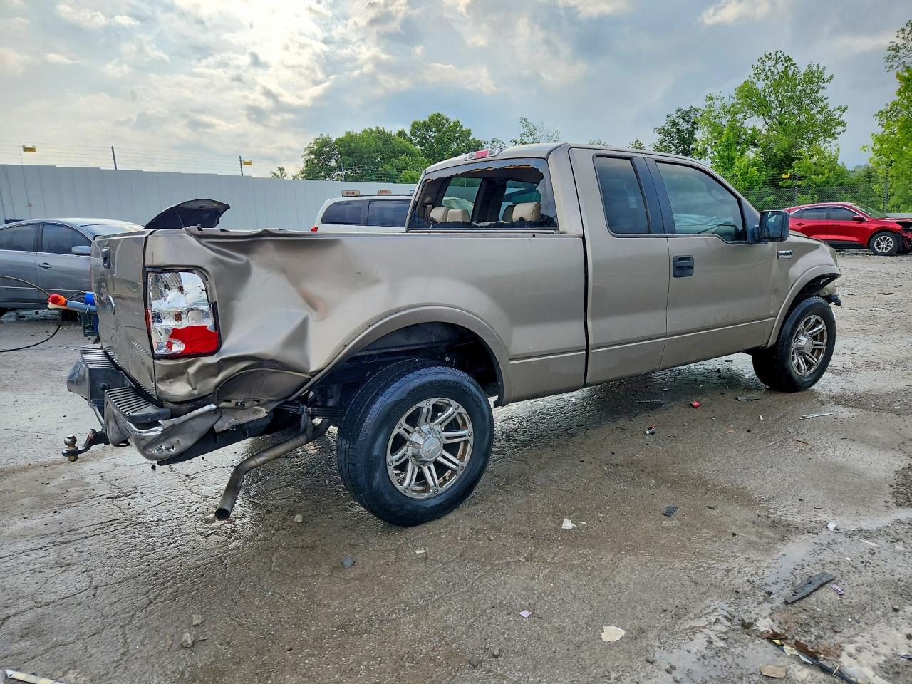2005 Ford F150 Tan vin: 1FTPX12565NB19609