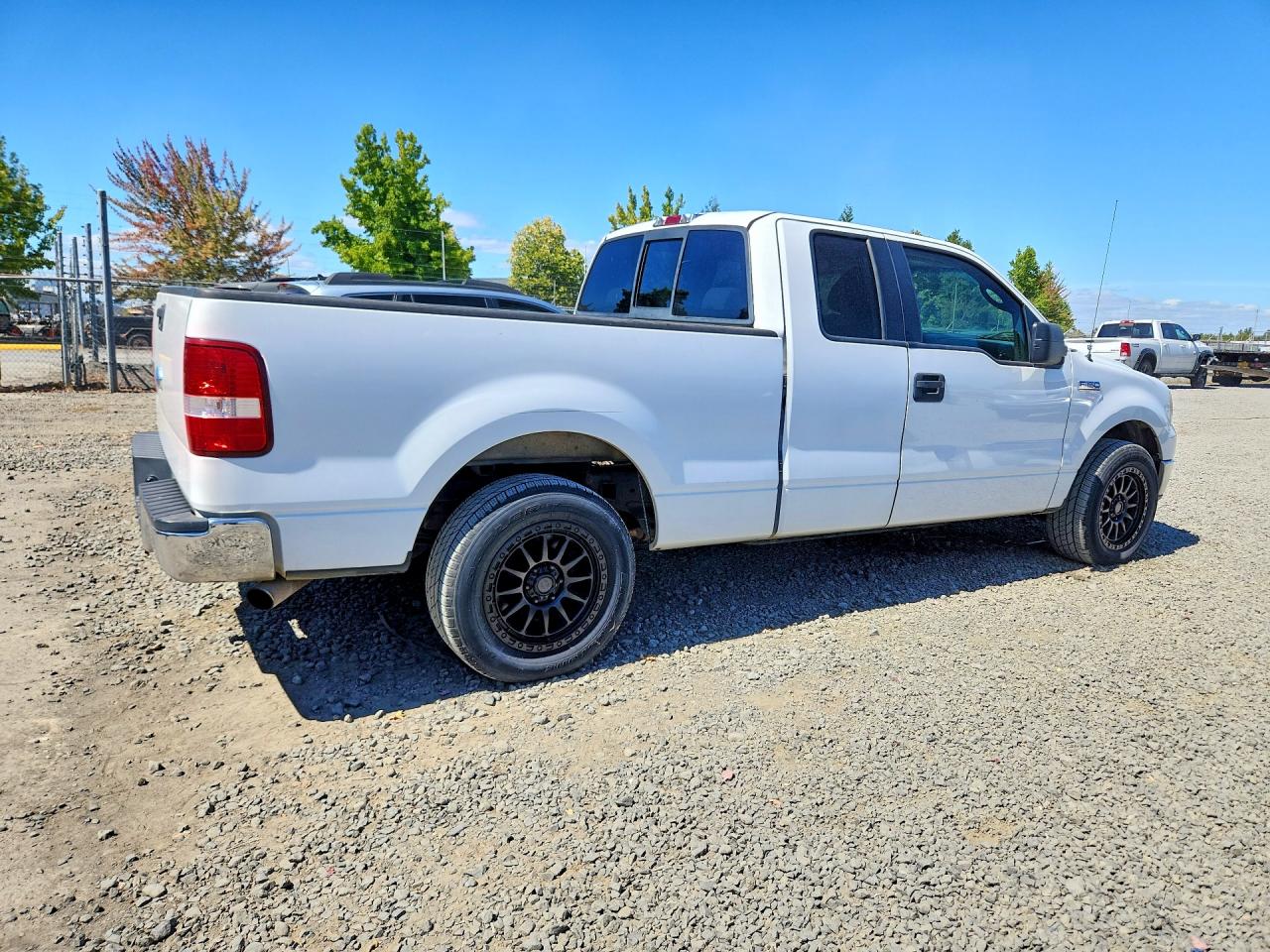 2006 Ford F150 White vin: 1FTPX12566NB85014