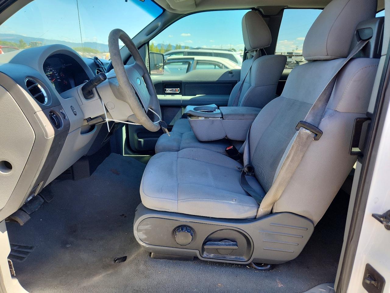 2006 Ford F150 White vin: 1FTPX12566NB85014