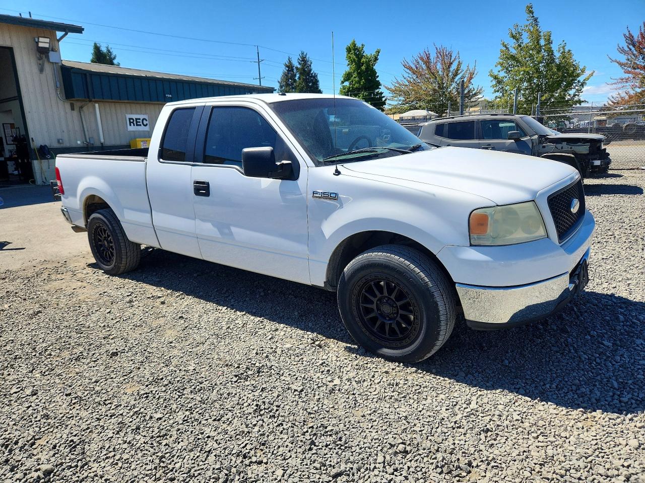 2006 Ford F150 White vin: 1FTPX12566NB85014