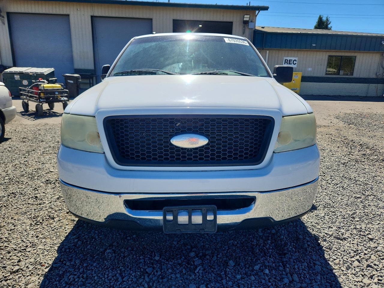 2006 Ford F150 White vin: 1FTPX12566NB85014