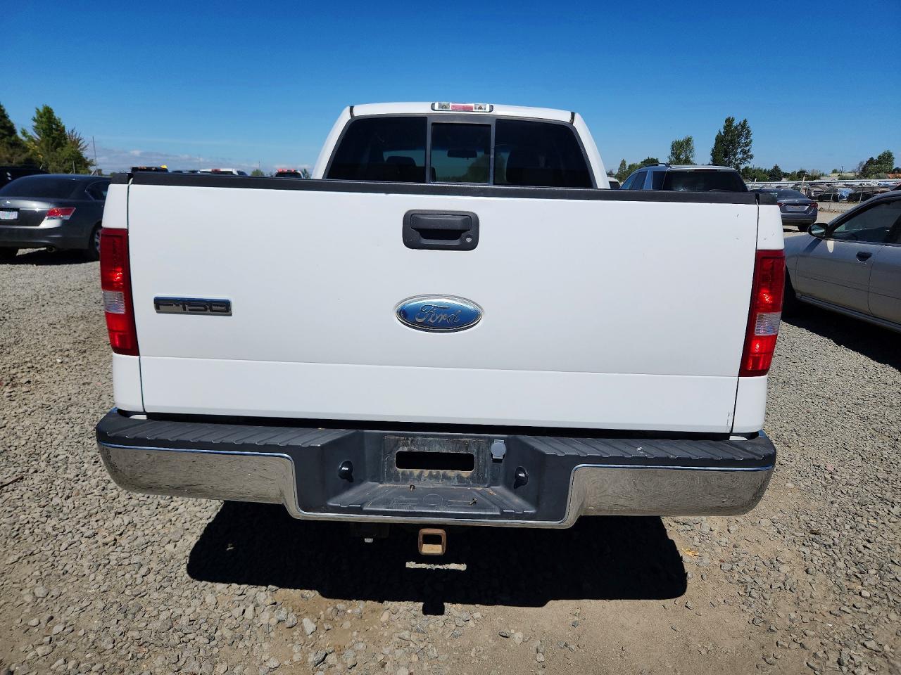 2006 Ford F150 White vin: 1FTPX12566NB85014