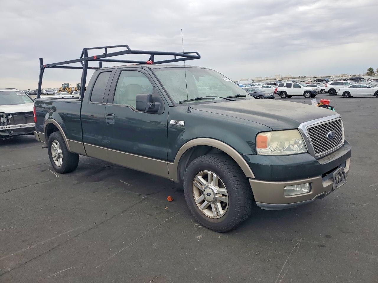 2004 Ford F150 Green vin: 1FTPX12584NB01370