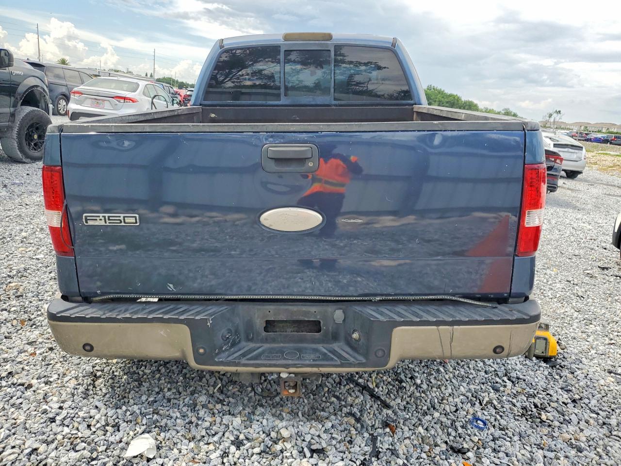 2005 Ford F150 Синий vin: 1FTPX12585FB75089