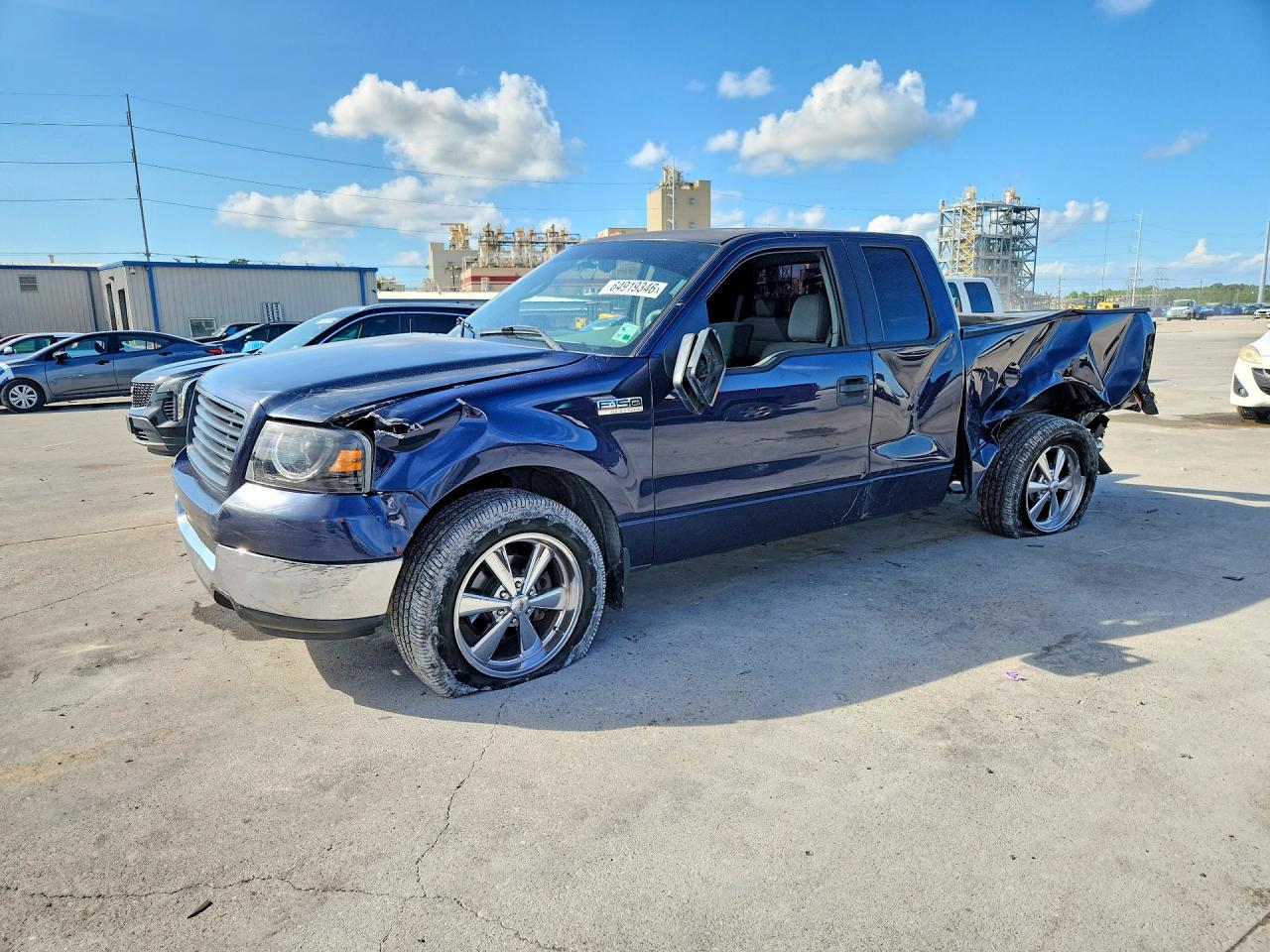 2005 Ford F150 Blue vin: 1FTPX12585NB38405