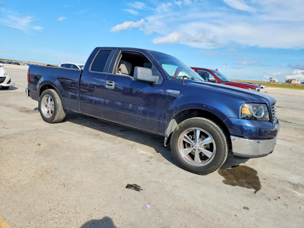 2005 Ford F150 Blue vin: 1FTPX12585NB38405