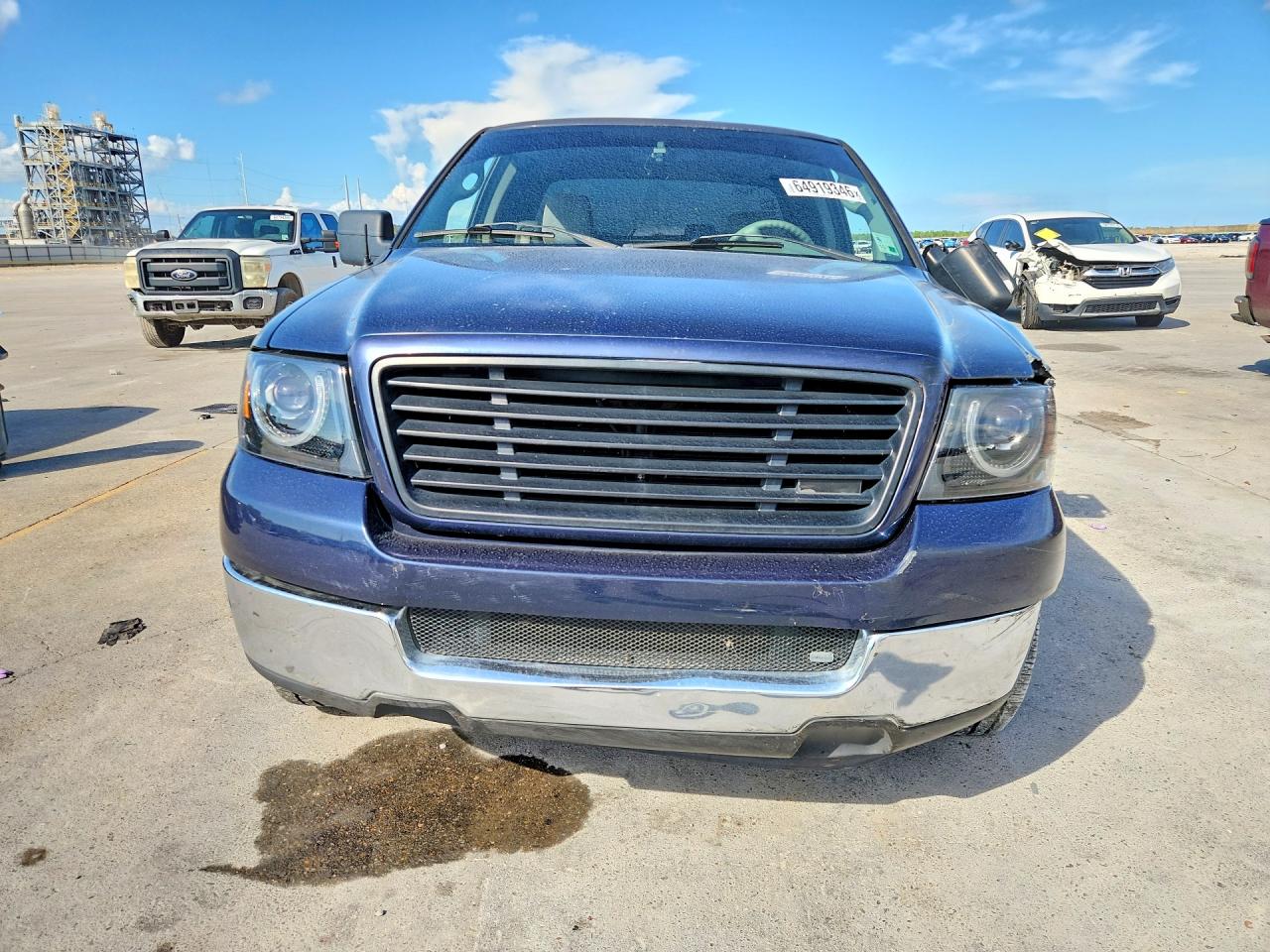 2005 Ford F150 Blue vin: 1FTPX12585NB38405